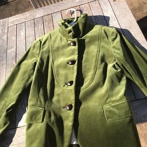 J Crew Bella jacket blazer Sz 2 Green